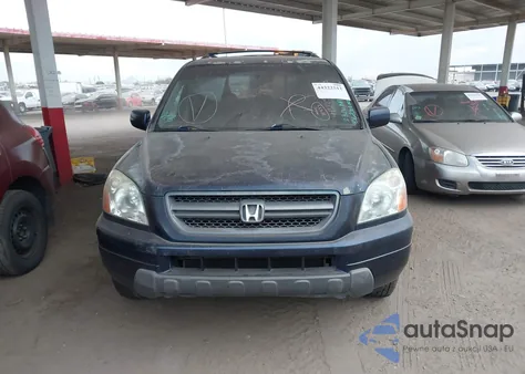 2004 Honda Pilot Ex-L from USA, damaged, VIN 2HKYF18544H567201